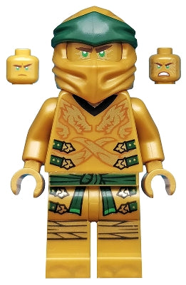 njo0499 Lloyd (Golden Ninja) - Legacy, Pearl Gold Head