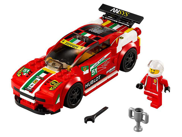 75908 458 Italia GT2- no figs, yellowed