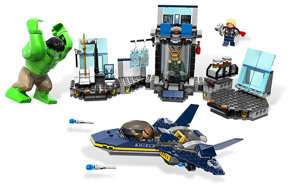 6868 Hulk's Helicarrier Breakout- jet only, no figs