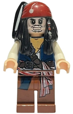 poc012 Captain Jack Sparrow Skeleton