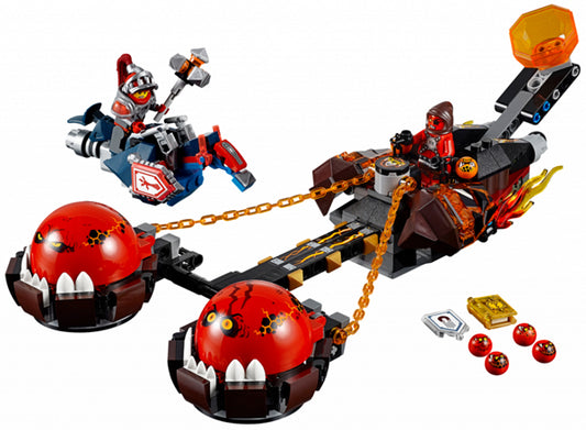 70314 Beast Master's Chaos Chariot missing figs incomplete