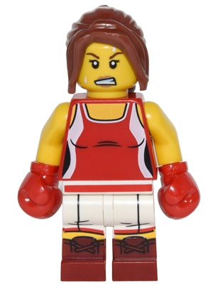 col251 Kickboxer, Series 16 (Minifigure Only without Stand and Accessories)