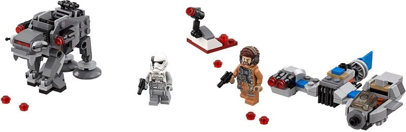 75195 Ski Speeder vs. First Order Walker Microfighters- no figs, speeder only