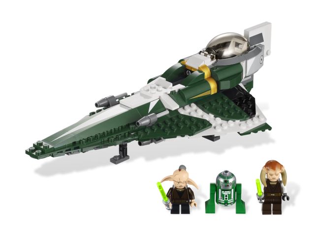 9498 Saesee Tiin's Jedi Starfighter- no figs, missing some pieces