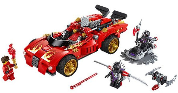 70727 X-1 Ninja Charger- no figs