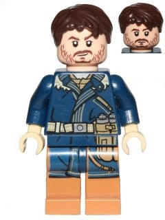 sw0790 Cassian Andor - Dark Blue Coat