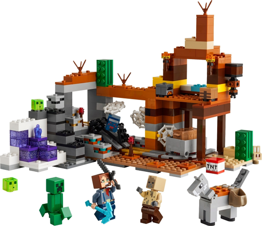 21263 The Badlands Mineshaft missing 2 figs