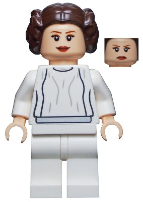 sw0337 Princess Leia (White Dress, Big Eyelashes)