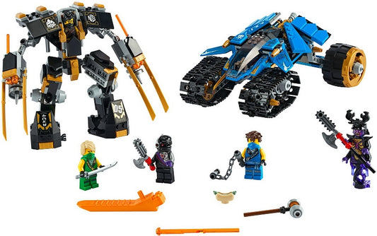71699 Thunder Raider- missing 2 figs