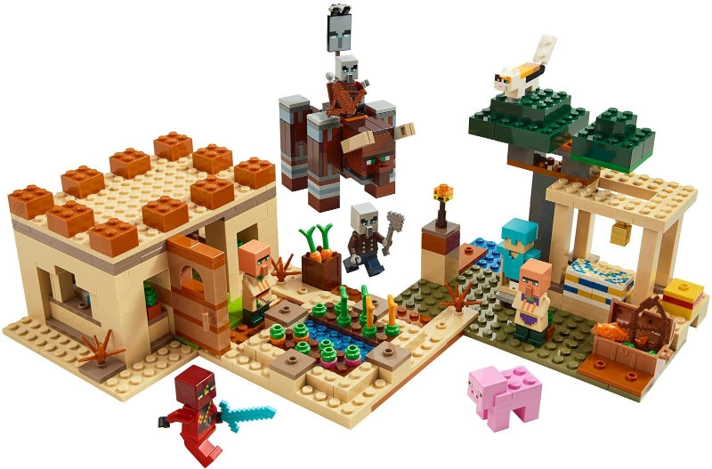 21160 The Illager Raid- missing 1 fig