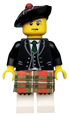 col102 Bagpiper, Series 7 (Minifigure Only without Stand and Accessories)