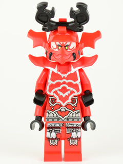 njo0074 Kozu - The Final Battle- missing helmet jaw
