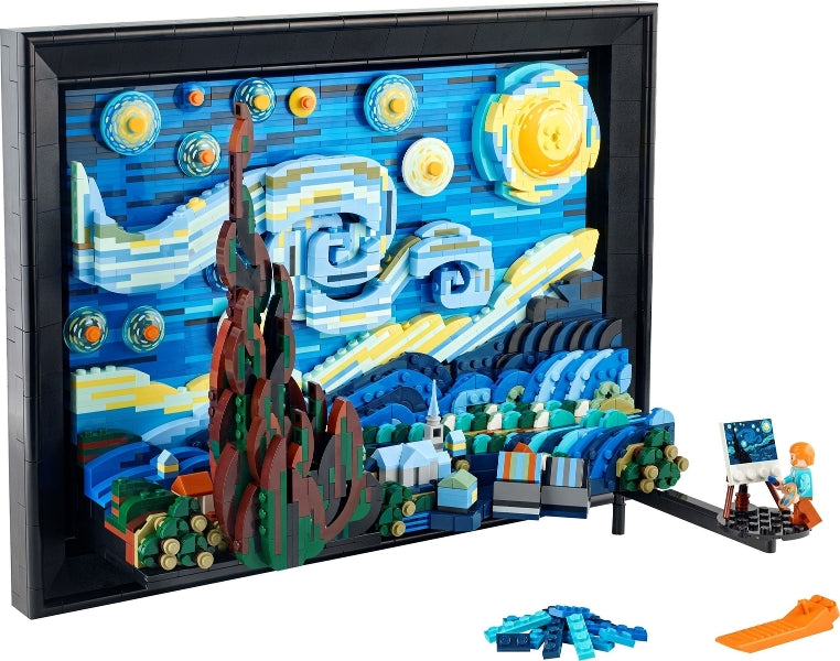 21333 The Starry Night (Vincent van Gogh)- missing fig and platform