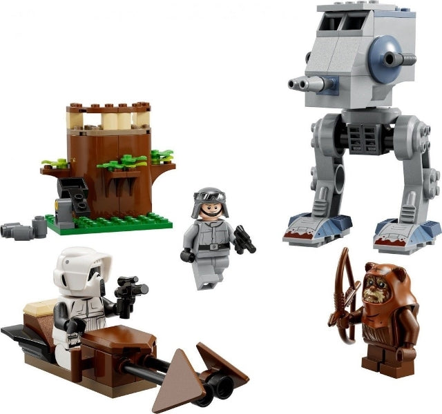 75332 AT-ST- no figs, side builds only
