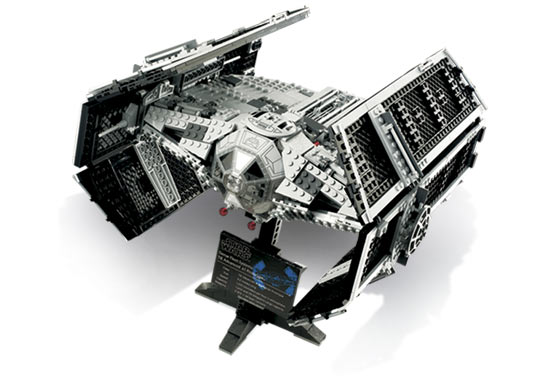 10175 Vader's TIE Advanced  - UCS- some sun damage