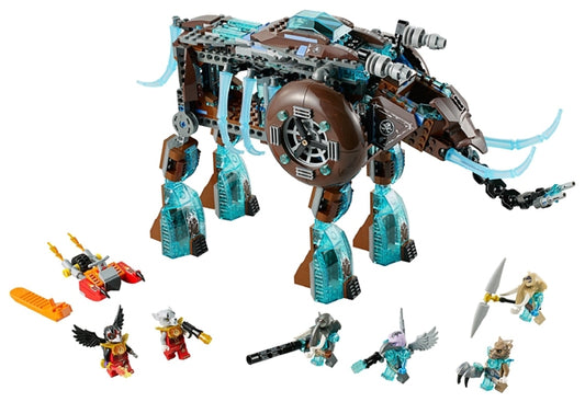 70145 Maula's Ice Mammoth Stomper- missing 4 figs
