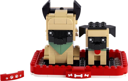 40440 German Shepherd & Puppy