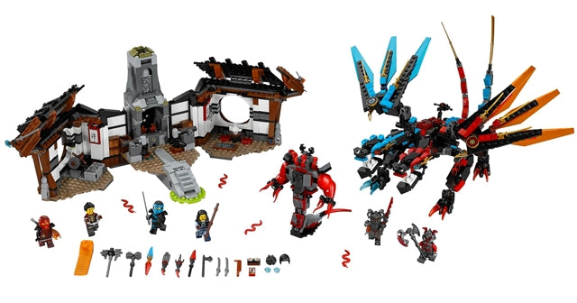 70627 Dragon's Forge- missing dragon, Maya and Ray only