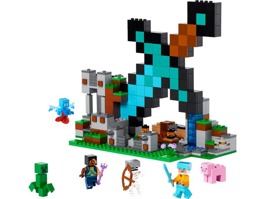 21244 The Sword Outpost missing 1 fig