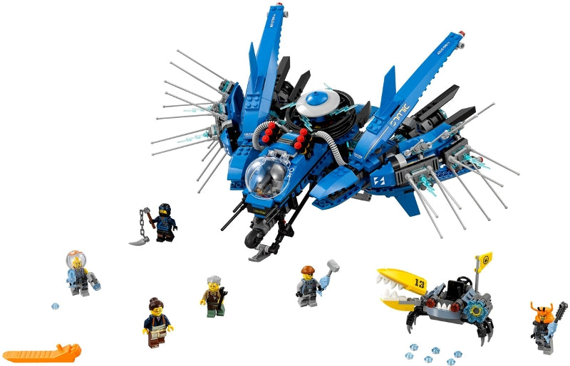 70614 Lightning Jet missing antennas, jay only