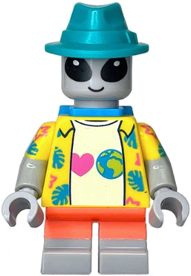 col438 Alien Tourist, Series 26 (Minifigure Only without Stand and Accessories)