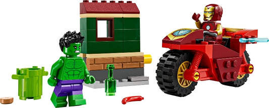 76287 Iron Man with Bike and The Hulk