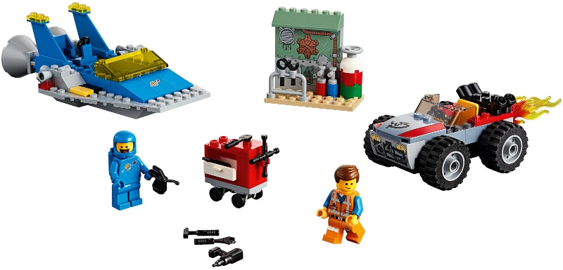 70821 Emmet and Benny's 'Build and Fix' Workshop! missing side build