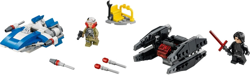 75196 A-Wing vs. TIE Silencer Microfighters- no figs, a wing only