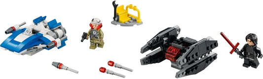 75196 A-Wing vs. TIE Silencer Microfighters- no figs, a wing only
