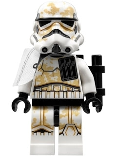 sw0894 Sandtrooper (Sergeant) - White Pauldron, Ammo Pouch, Dirt Stains, Survival Backpack
