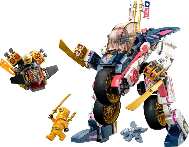 71792 Sora's Transforming Mech Bike Racer missing 2 figs
