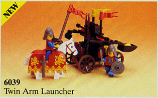 6039 Twin Arm Launcher- no figs, missing horse