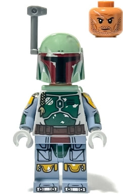 sw1274 Boba Fett - Helmet, Jet Pack, Printed Arms and Legs, Rangefinder