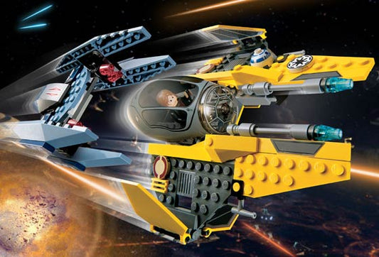 7256 Jedi Starfighter & Vulture Droid