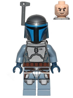 sw0468 Jango Fett - Light Nougat Head, Smile- torso cracks