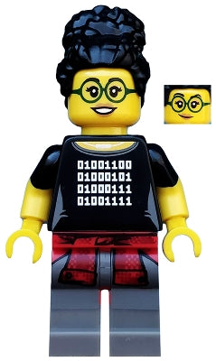 col345 Programmer, Series 19 (Minifigure Only without Stand and Accessories)