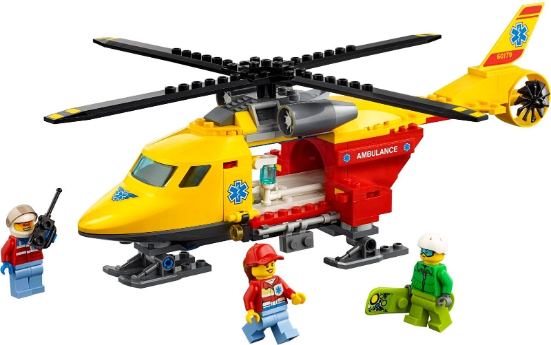 60179 Ambulance Helicopter- no figs