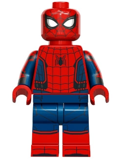 sh0829 Spider-Man - Printed Dark Blue Arms and Red Feet