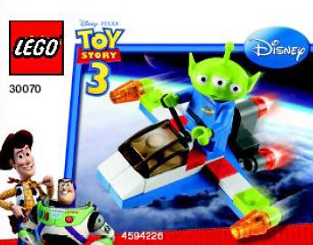 30070 Alien Space Ship polybag