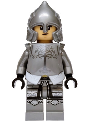 lor161 Soldier of Gondor - Medium Tan Head, Cheek Lines