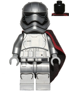 sw0684 Captain Phasma (Rounded Mouth Pattern) missing cape