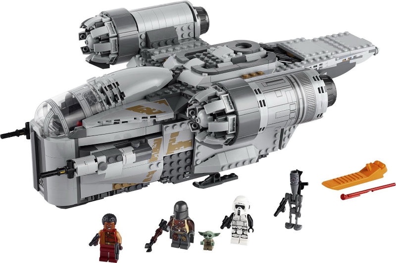 75292 The Razor Crest (The Mandalorian Bounty Hunter Transport)-missing greef karga and scout trooper