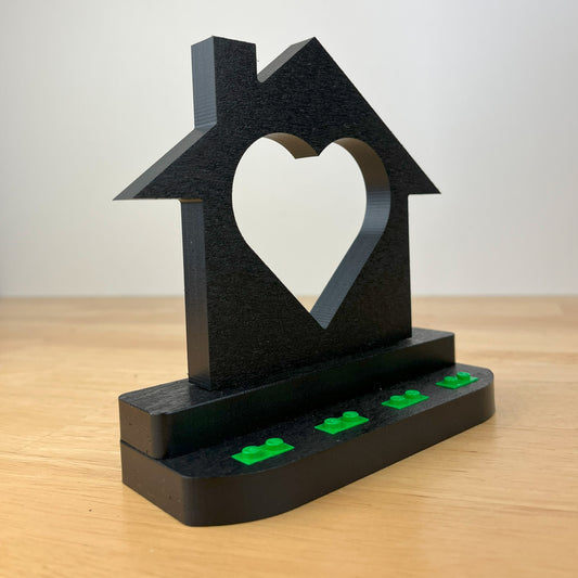 Themed Display - HOME (Holds 4) - Bright Green