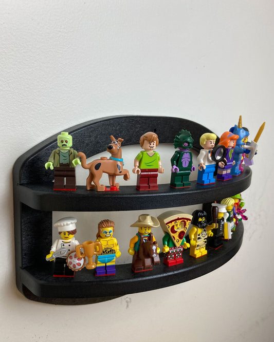 BLUE Oval Wall Shelf