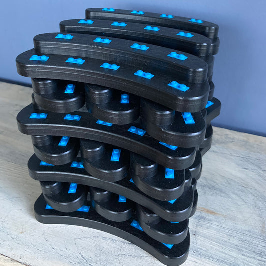 Mini Crescent DARK AZURE (20 Pack) - Holds 9