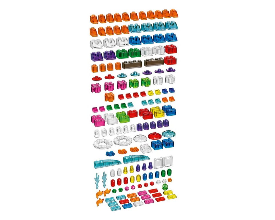 11013 Creative Transparent Bricks