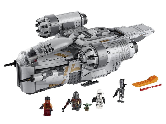 5292 The Razor Crest (The Mandalorian Bounty Hunter Transport) missing 3 minifigs