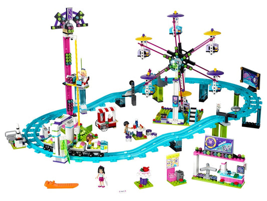 41130 Amusement Park Roller Coaster missing side build