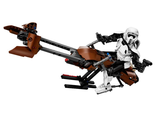 75532 Scout Trooper & Speeder Bike- bike only