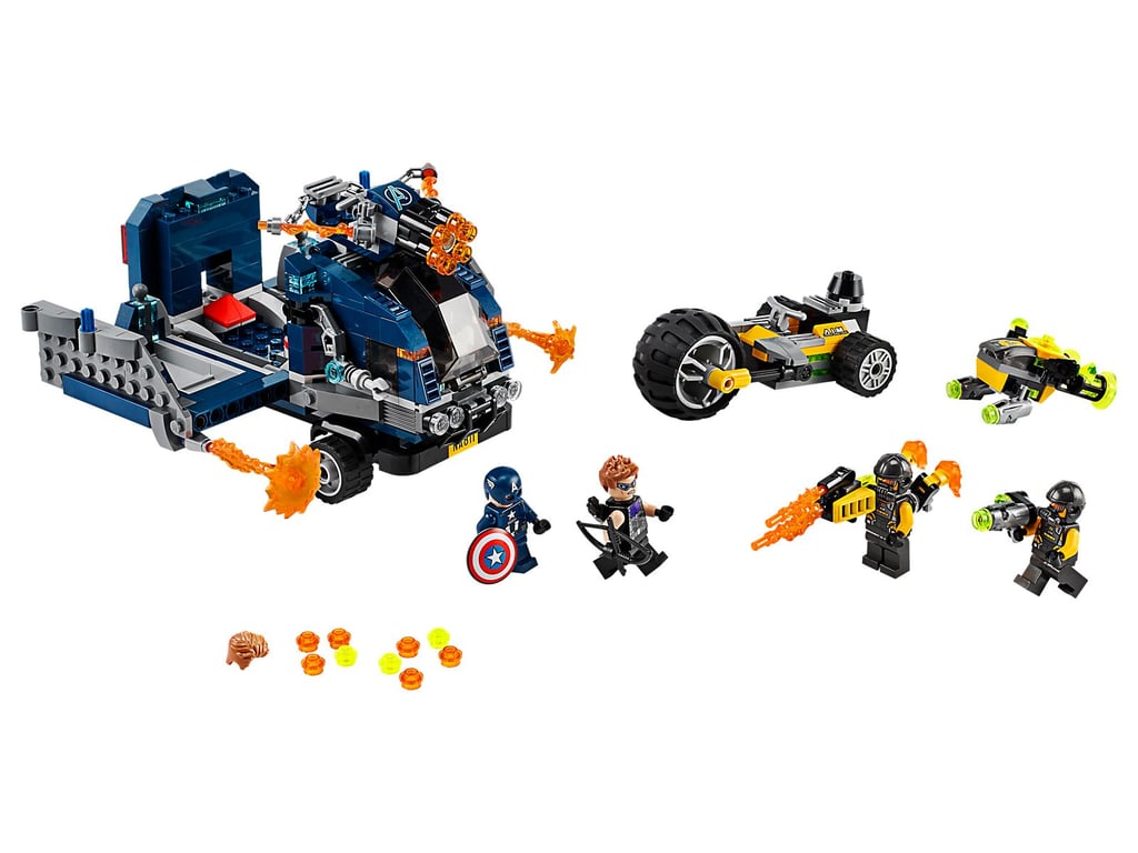 76143 Avengers Truck Take-down no figs